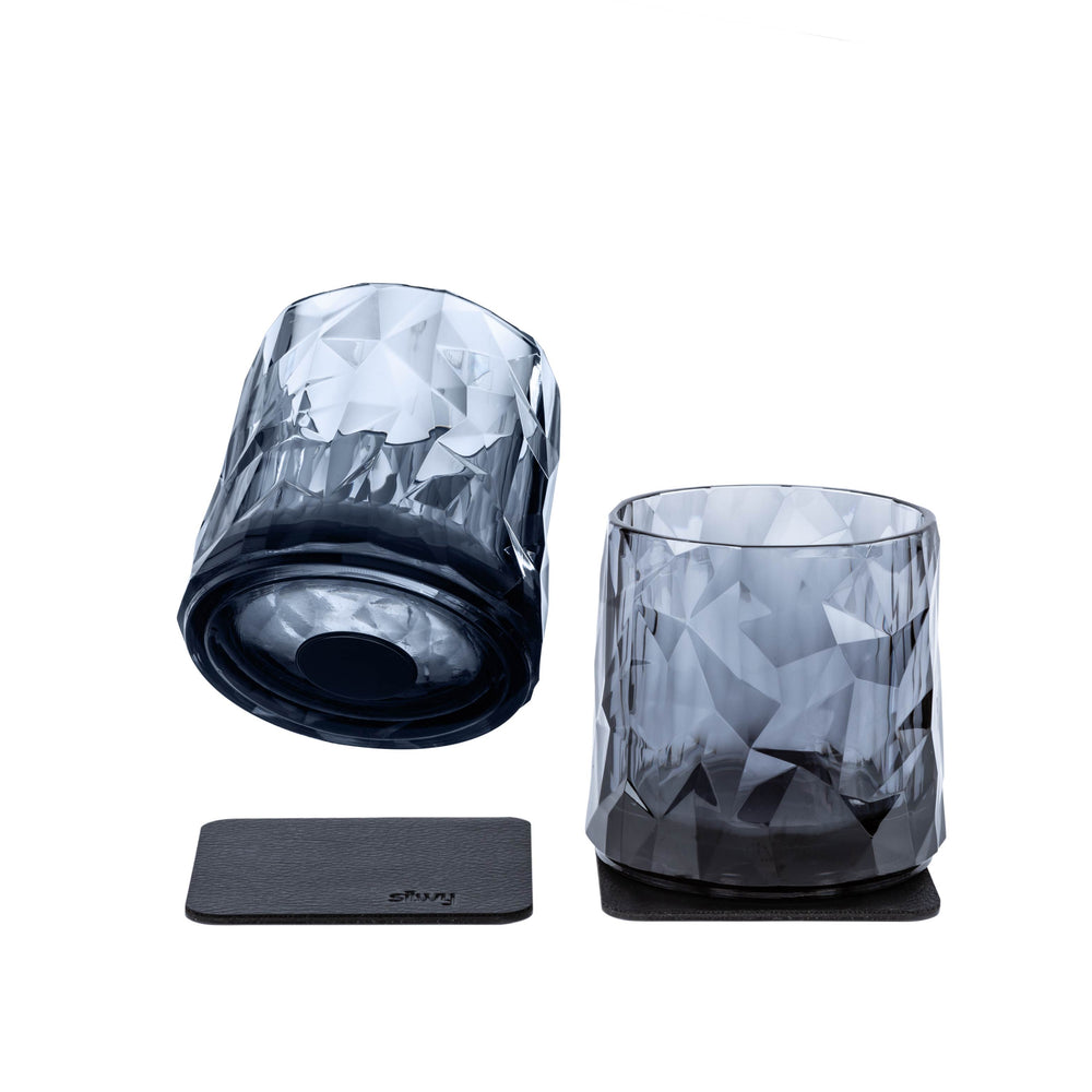 SILWY MAGNET Magnetic Glass Tumbler - KOWHG2