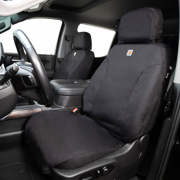 Covercraft Carhartt SeatSaver Rear Seat Cover for 2021 Dodge Durango, Black – SC2582COBK