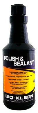 BIO-KLEEN Polish & Sealant 16 oz – Multi-Purpose Surface Protectant and Shine Enhancer