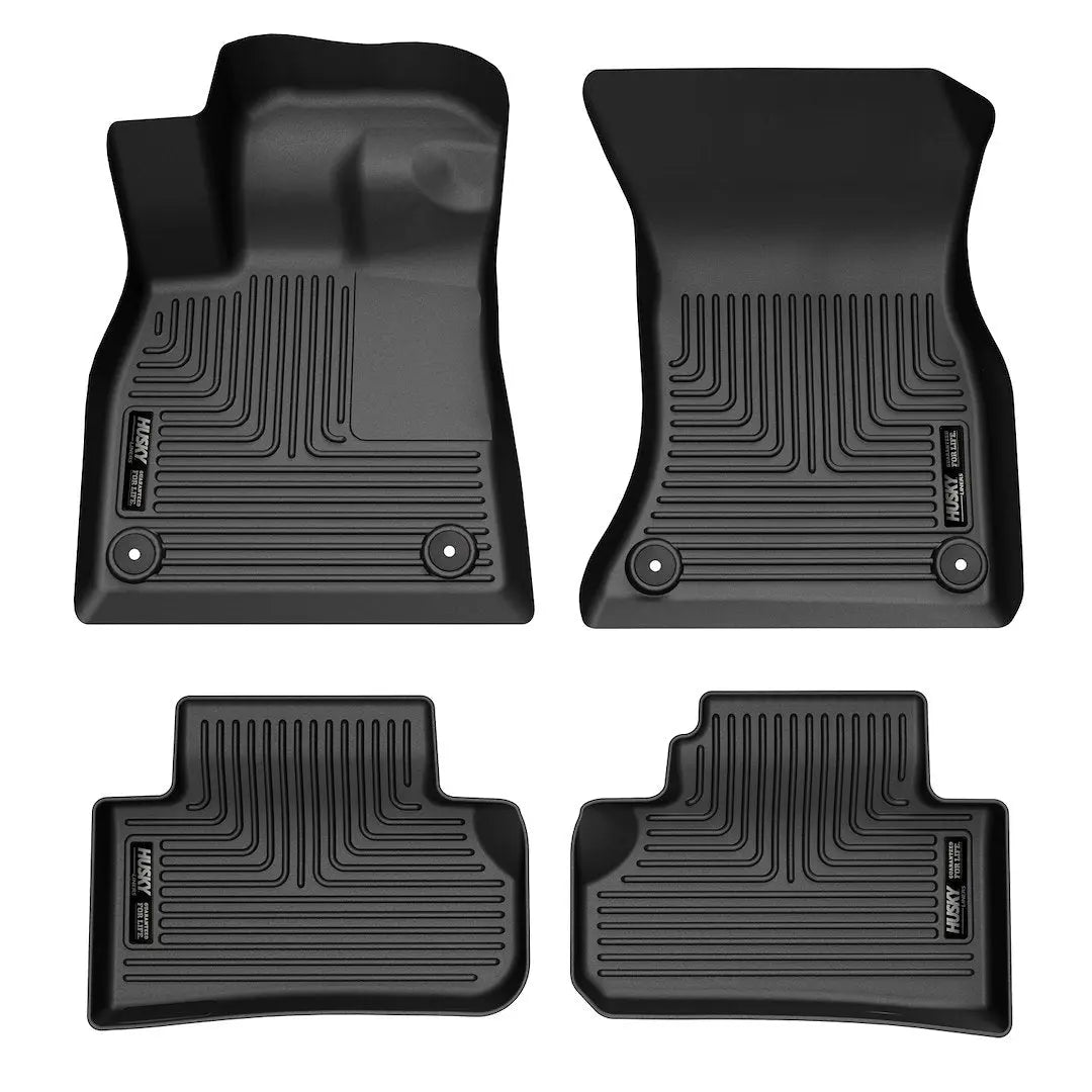 HuskyLiner WB Front & Second Seat Floor Liner for Audi Q5 & SQ5 (2018-2022)