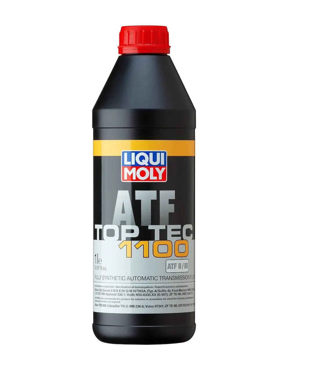LIQUI MOLY Top Tec ATF 1100 Automatic Transmission Fluid - Part Number 20118
