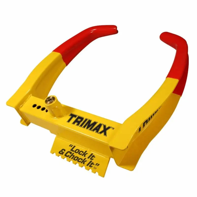 TRIMAX LCK Wheel Chock T69TCL75 for Secure Vehicle Stabilization
