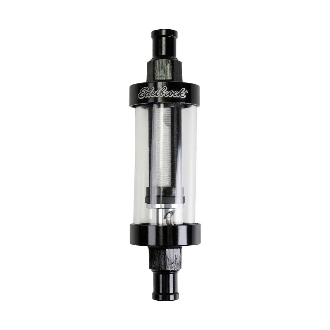 Edelbrock Clear View Fuel Filter 3/8 inch - Part Number 8748
