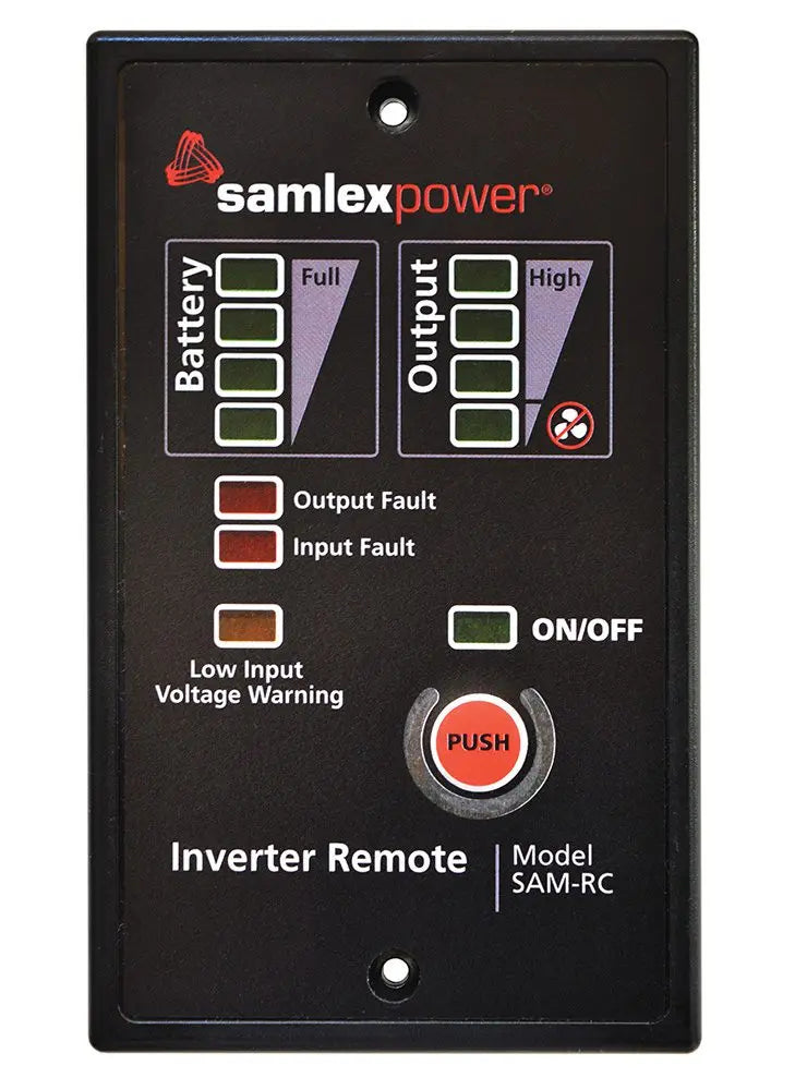 SAMLEX AMER SAM-RC Remote for SAM Inverter – Reliable Remote Control Solution