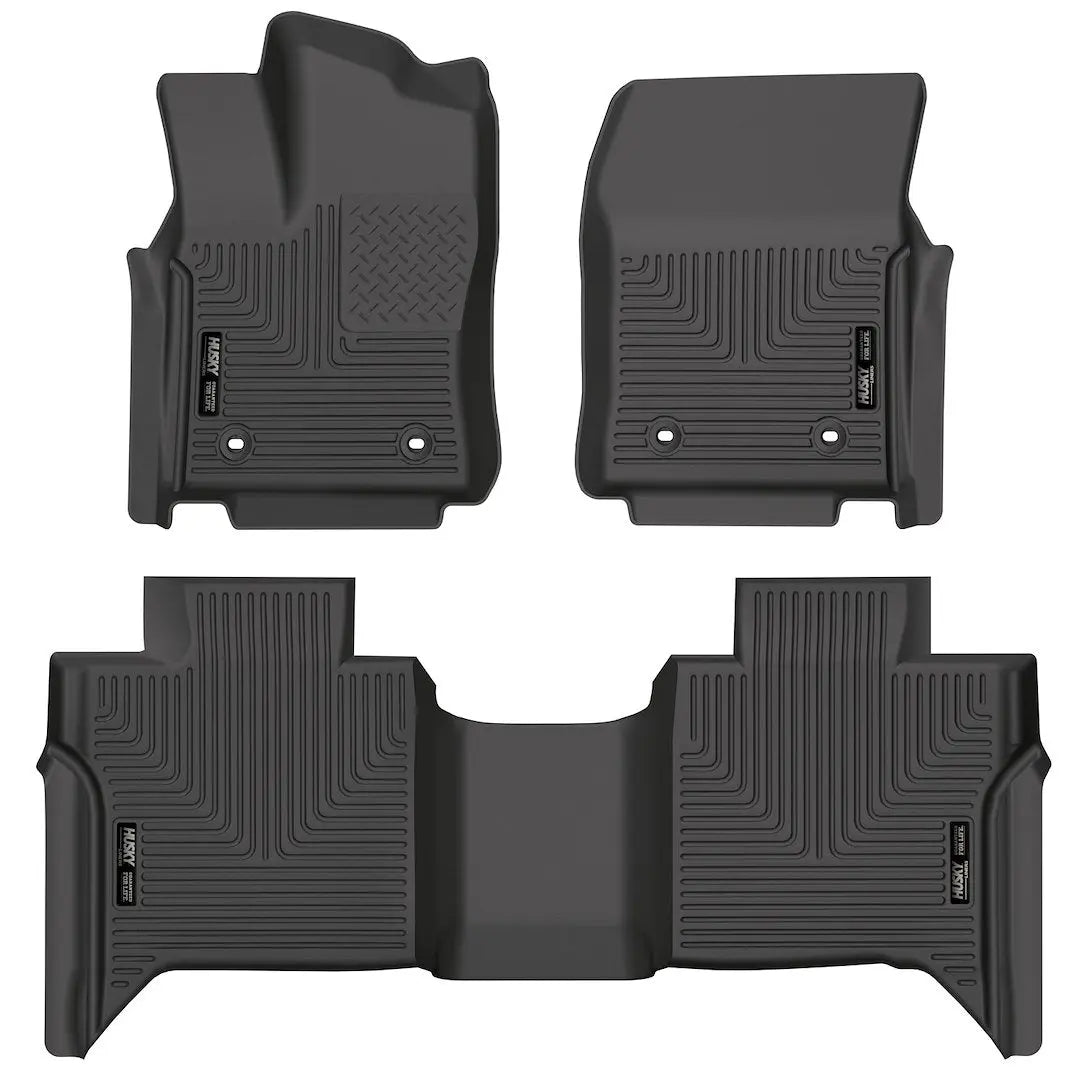 Huskyliner WB Front & Second Seat Floor Liner for Toyota Tundra (2022-2026)