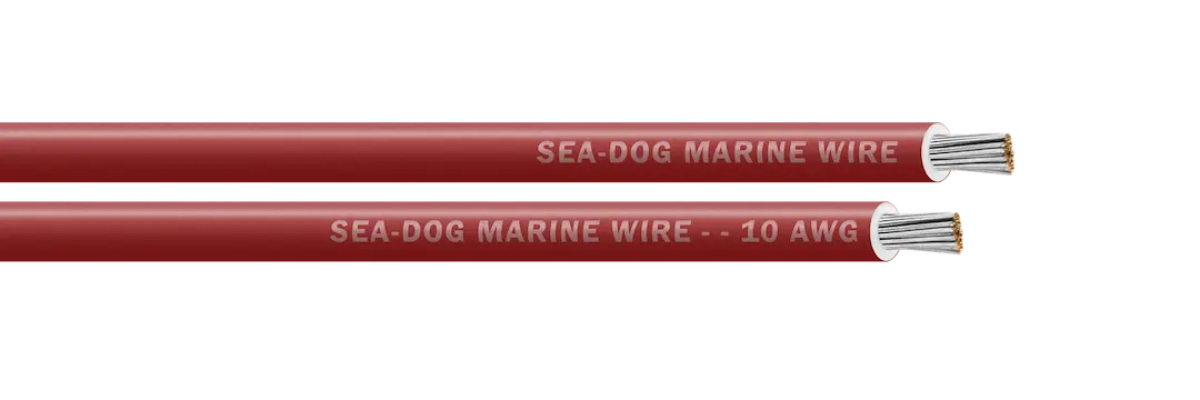 Sea Dog 10 AWG Red Primary Wire - 100 Feet