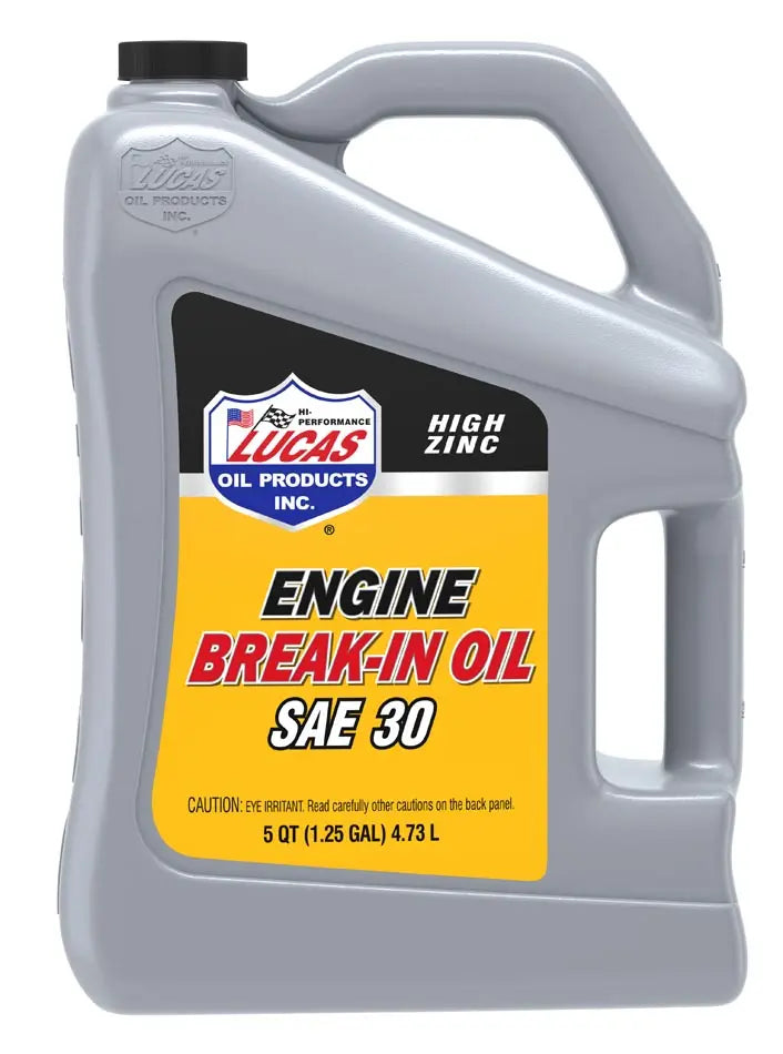 Lucas Oil SAE 30 Break-In Oil / 3X1 - Premium Engine Break-In Lubricant