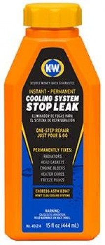 CRC K&W Instant Cooling System Stop Leak - Reliable Leak Sealer for Automotive Cooling Systems