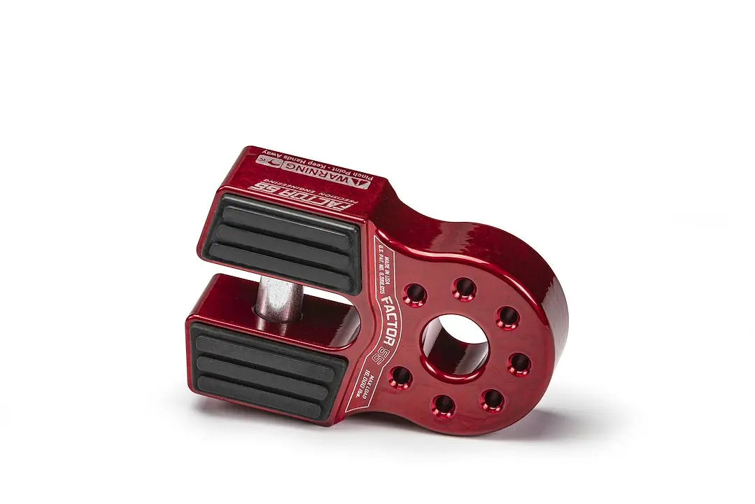 Factor 55 FlatLink Red – Heavy-Duty Winch and Recovery Hook