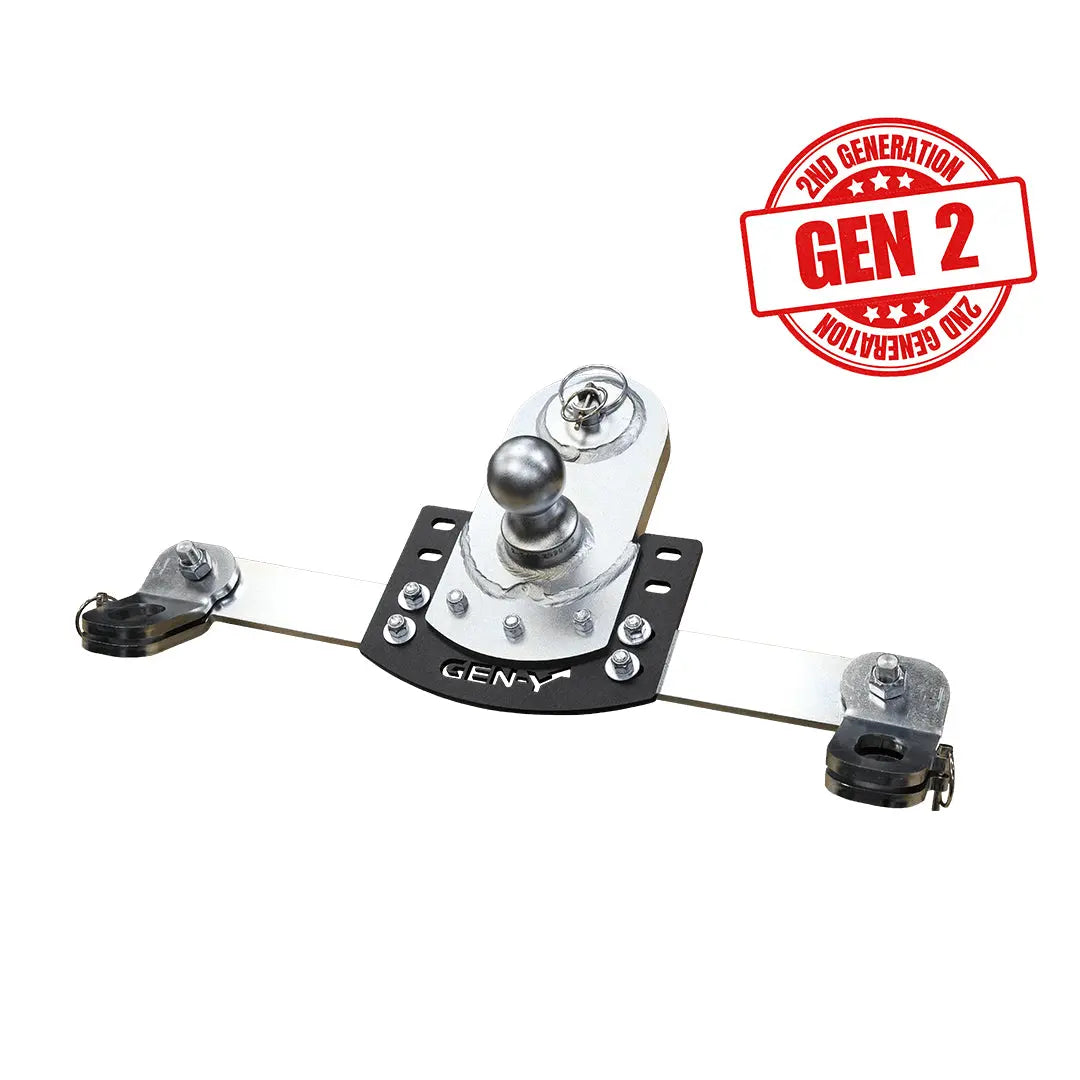GEN-Y Hitch GH21017 Goosepuck 2 Offset Ball for Heavy-Duty Towing