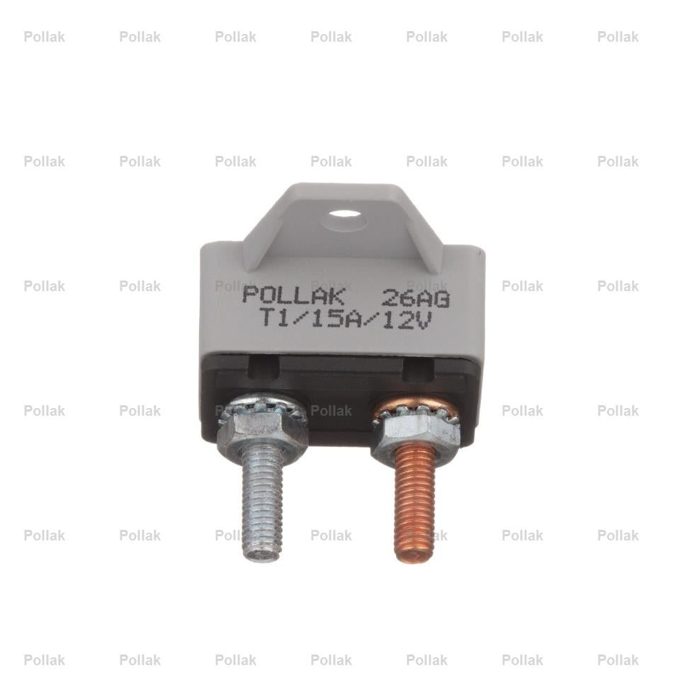 Pollak 15 Amp Circuit Breaker Pack - Reliable Overcurrent Protection