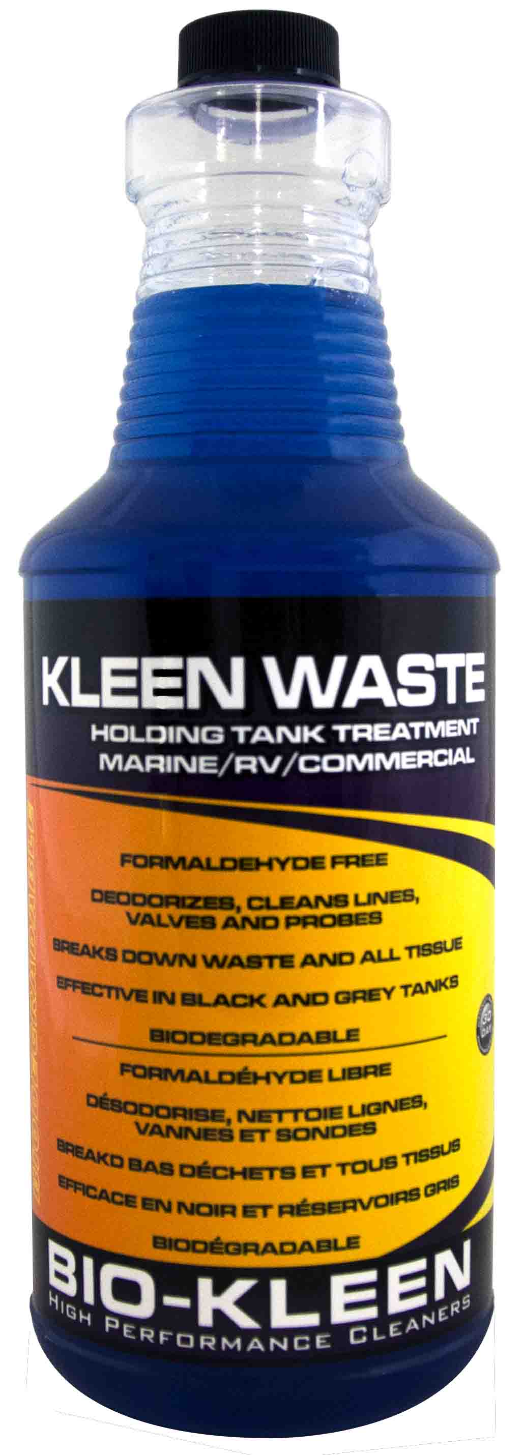 BIO-KLEEN M01707 Kleen Waste 32 oz - Industrial Cleaning Solution