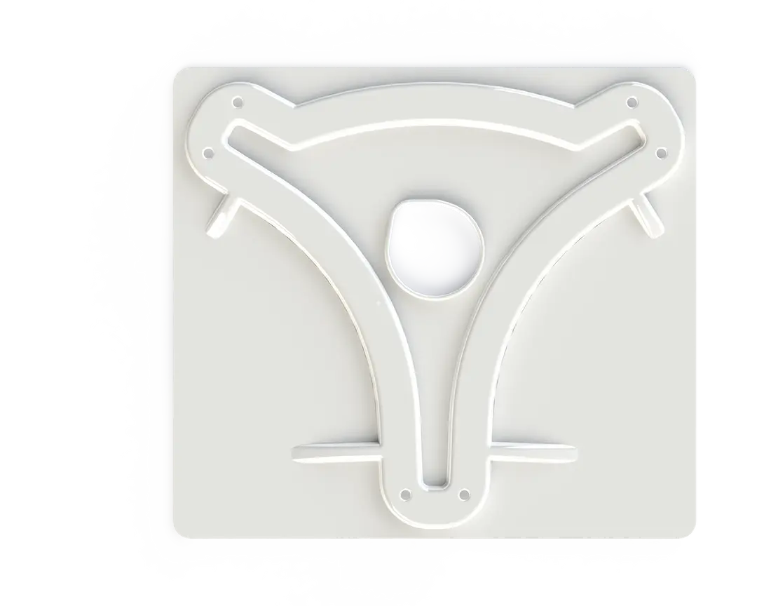 KING MB8200 Mount Plate for OA84XX and OA85XX - Durable Steel Construction
