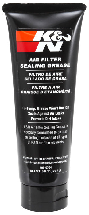 K&N FILTER Sealing Grease 6 oz - High-Performance Sealant for Air Filters