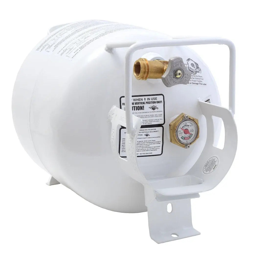 Flame King YSN201HZL 20-Gallon Horizontal Propane Tank for Outdoor and Commercial Use