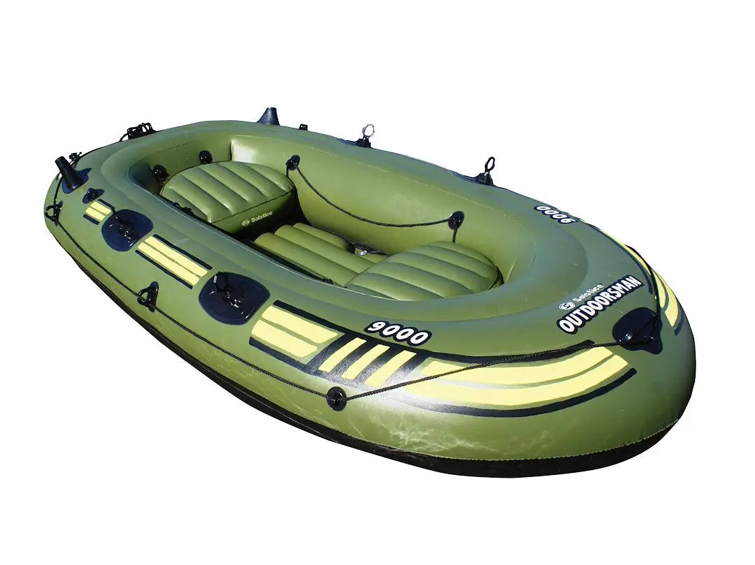 Solstice Water Outdoorsman 9000 4-Person Fishing Kayak - Durable and Spacious