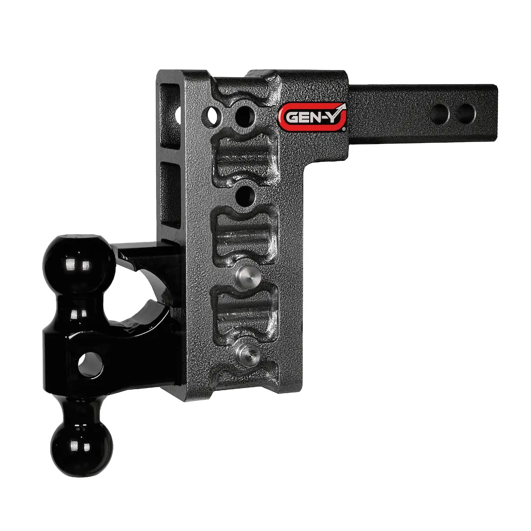 GEN-Y HITCH Mega-Duty 2-inch Shank with 7.5-inch Drop for 2,000 lb Towing Capacity