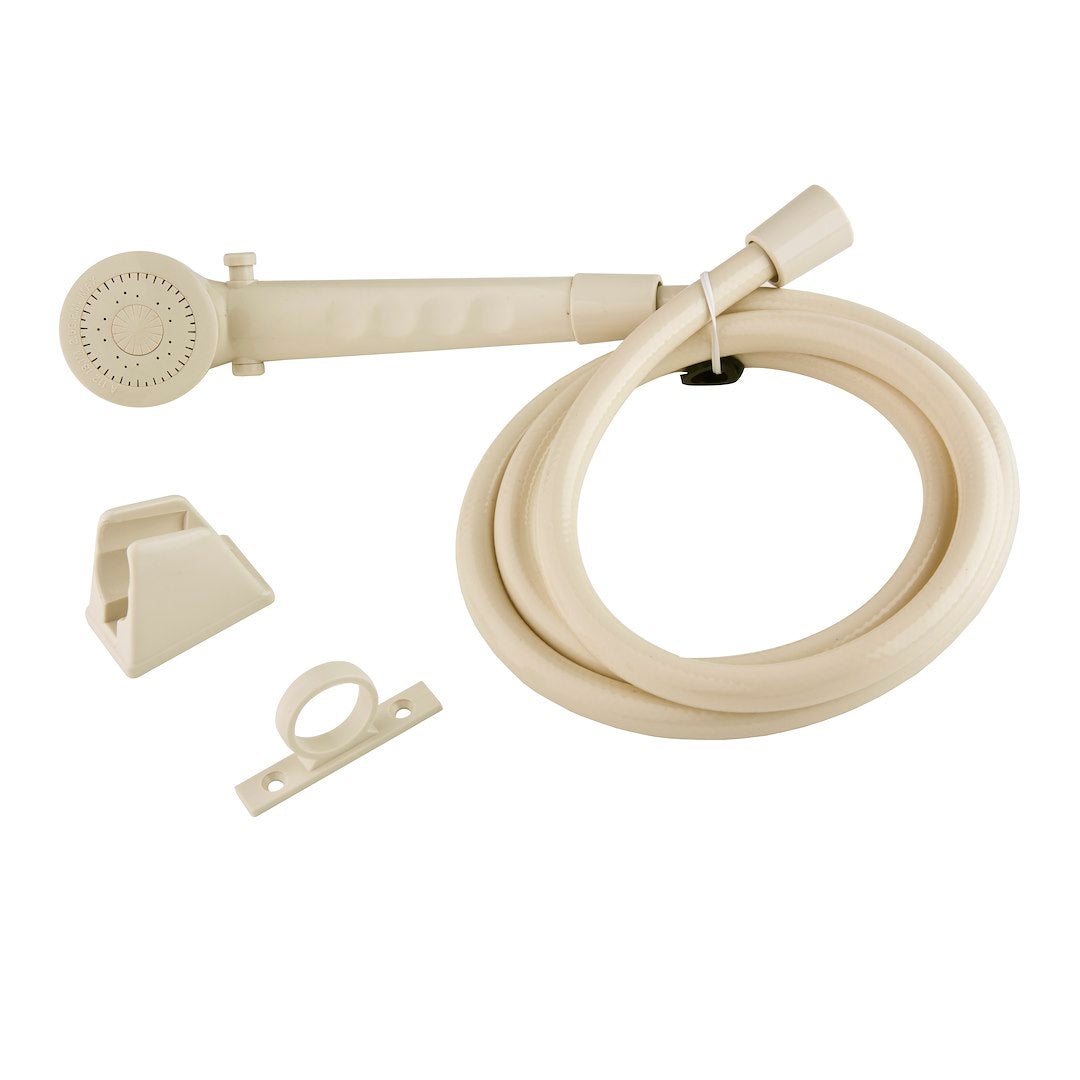 Dura Faucet DFSA130BQ Shower Head & Hose in Bisque Finish