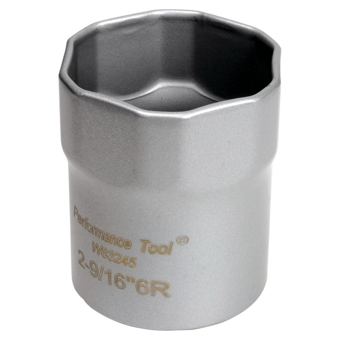 Perform Tool Lock Nut Socket 2-9/16 in. W83245 for Heavy-Duty Applications