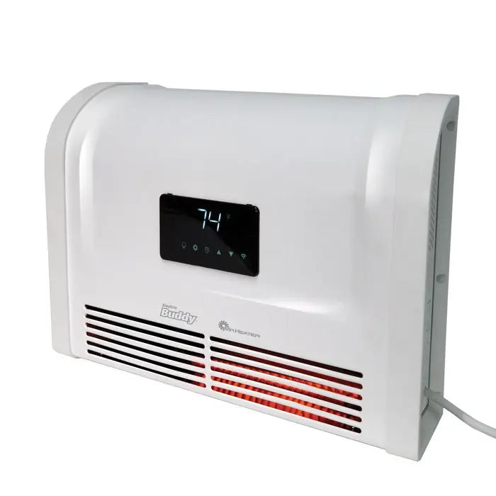 Enerco Tech Wall Mount Electric Buddy Heater F236330 for Indoor Heating