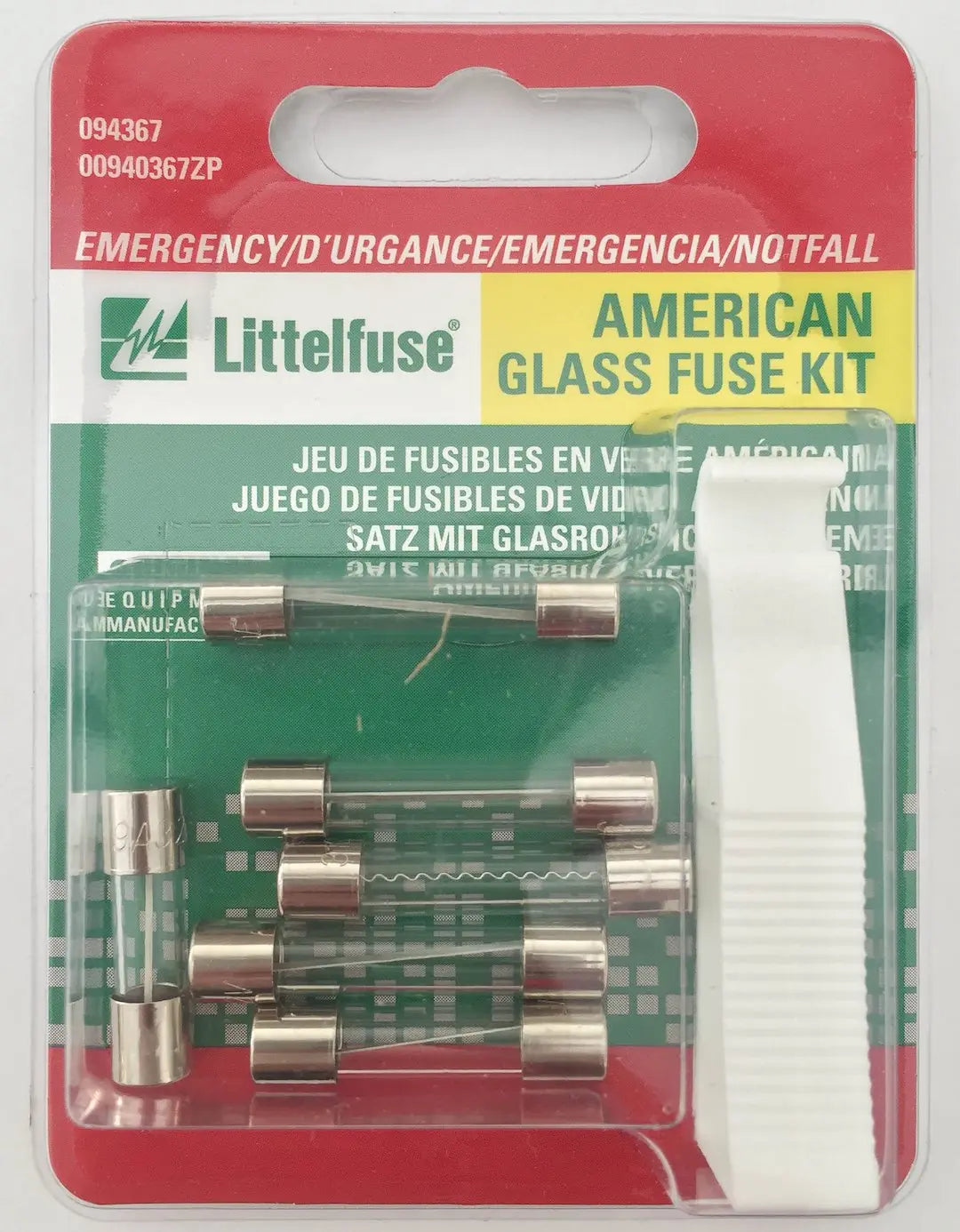 Littelfuse AMER Car Emergency Kit (Part #094367) for Roadside Safety
