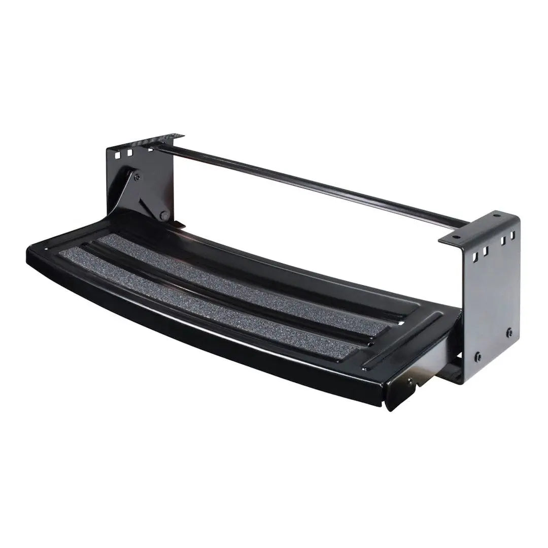 LIPPERT COMP 24' Radius Single Manual Step - Durable RV Step for Easy Access