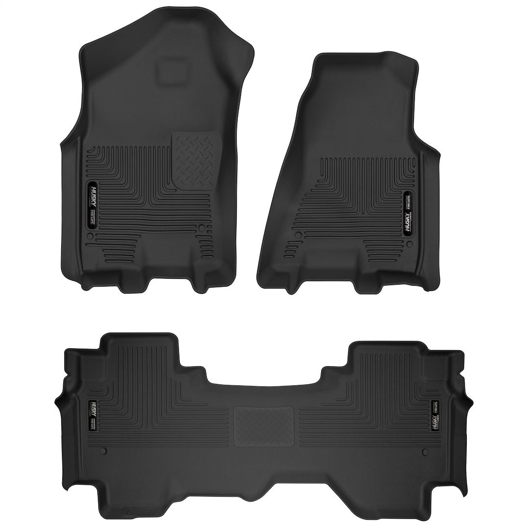 HuskyLiner XC Fronts and 2nd Row Fit for 2019 Ram 1500 Quad Cab