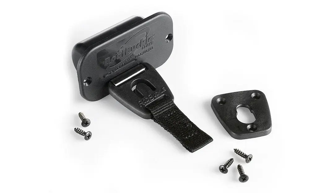 IMMI Rodbuckle Gunwale/Deck Mount 24' - Durable Marine Hardware for Secure Attachments