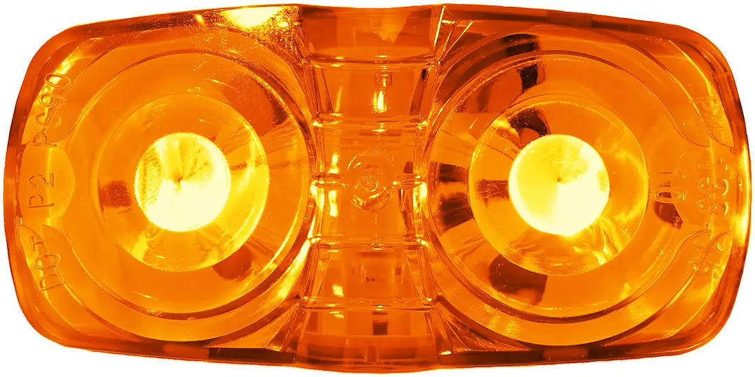 Peterson MFG LED Motorcycle Rectangular Double Bulls-Eye Light 4' x 2'