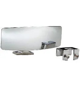 Attwood Mari 90837 Ski Mirror – Durable Marine Boat Mirror for Enhanced Visibility