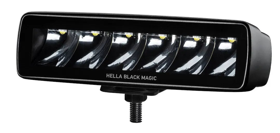 HELLA Black Series 6 LED Minibar Spot Beam - Reliable Off-Road Lighting