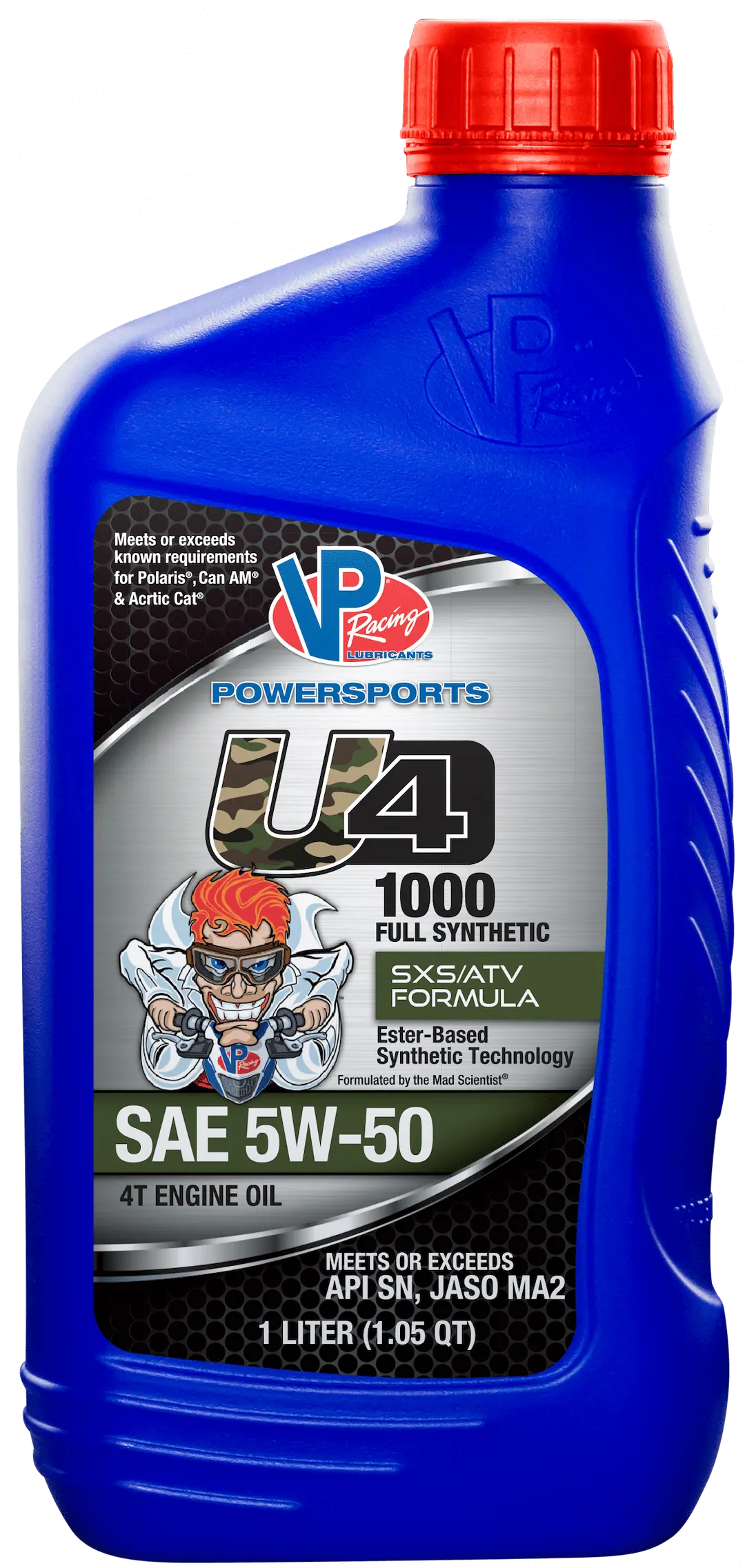 VP Fuel U4-1000 5W50 Synthetic Motor Oil - High-Performance Full Synthetic Lubricant