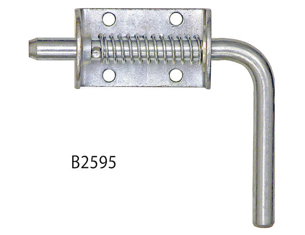Buyers Prod B2595 Spring Latch Assembly Zinc Plated for Secure Closure