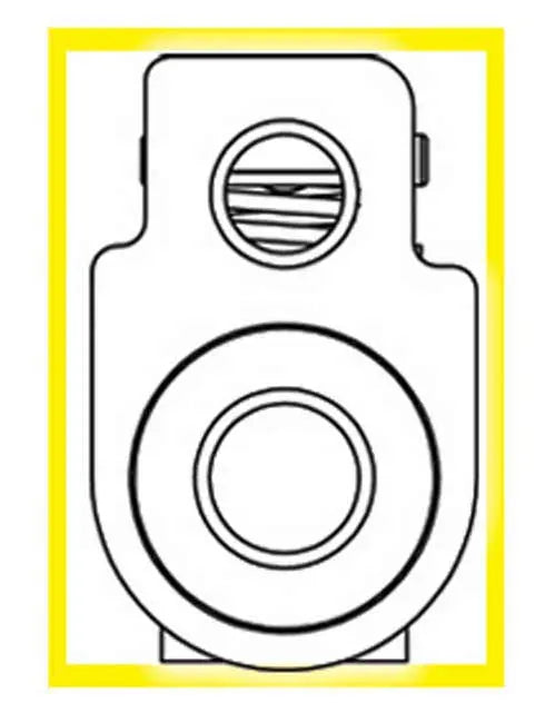 Moeller Fuel Connection - Female for Yamaha, Mercury, Mariner Engines (Part Number 03348110)
