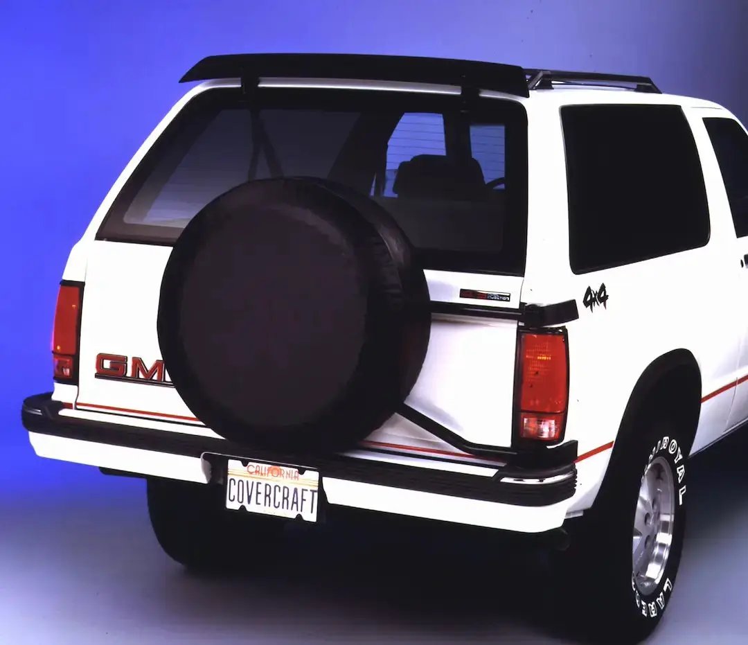 COVERCRAFT Spare Tire Cover for Large Vehicles - Part Number ST1003BK by COVERCRAFT