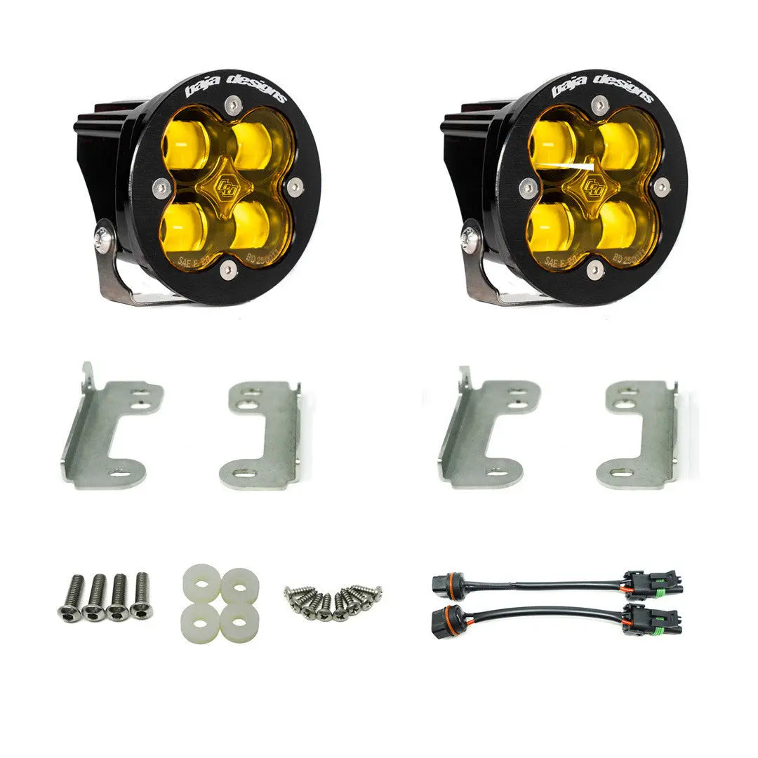 BAJA DESIGN Jeep JK Squadron-R SAE Fog Pocket Light - Part #448143