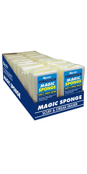 Star Brite Ultimate Magic Sponge 18-Pack - Multi-Purpose Cleaning Solution