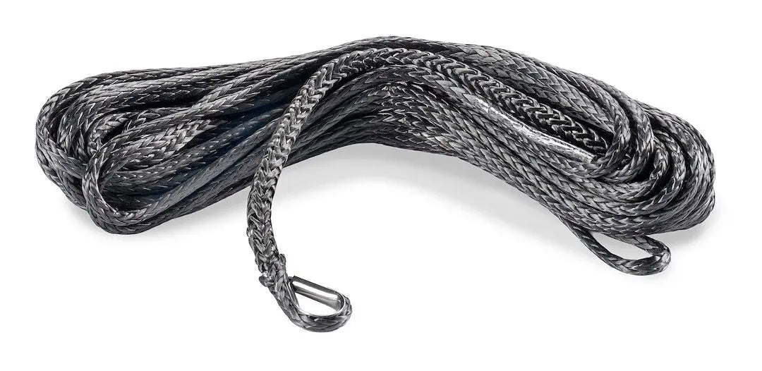 WARN Industries 111256 Synthetic Winch Rope, 3/16 Inch by 50 Feet