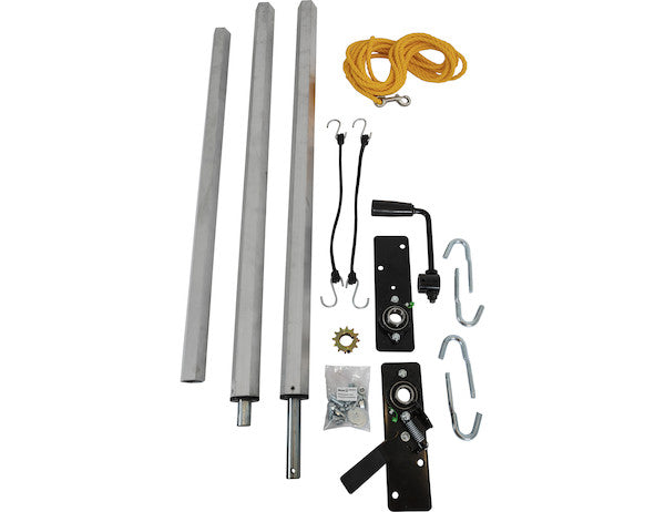 Buyers Products TARP Roller Kit DUMP Black (Part Number: DTR7018)