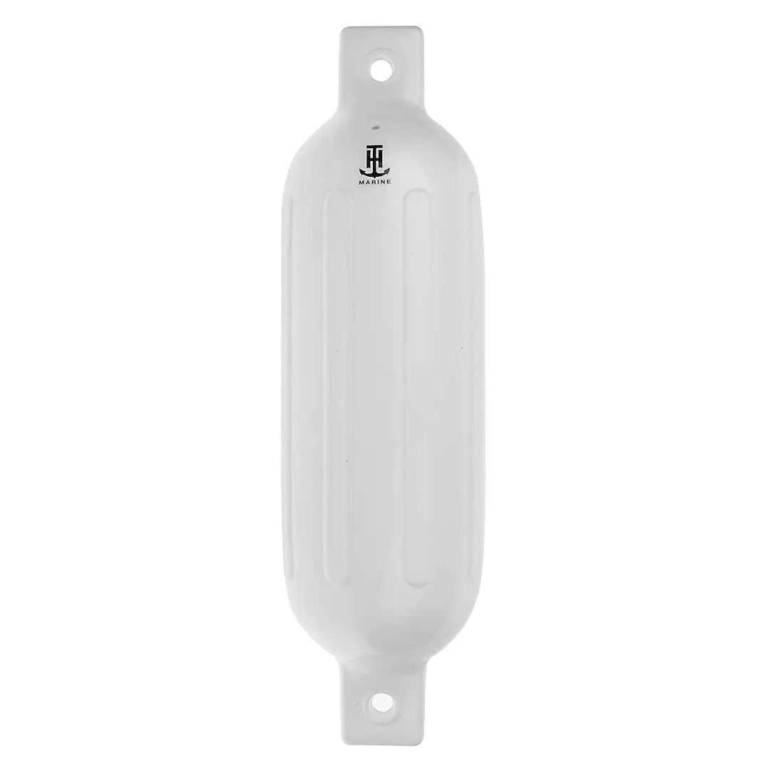 T-H Marine EGE52178DP 5.5 ft x 20 ft White Boat Fender for Marine Safety and Protection