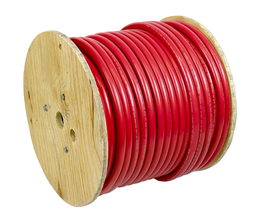 Pacer WUL20RD250 2/0 AWG UL TC Wire, 250-Foot Reel