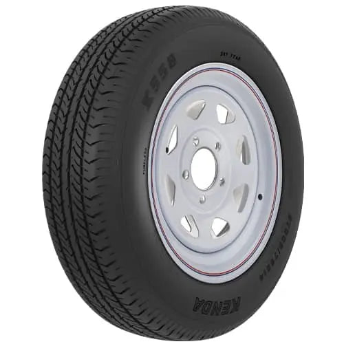 Americana 3S640 205/75D15 C/5H SPK White Sidewall