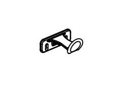 DAVE CARTER NR627677 Black Door Latch - Secure and Durable Locking Solution