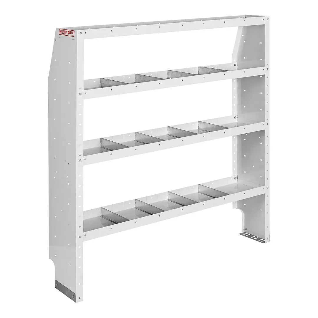 WeatherGuard Adjustable 4-Section Utility Shelf, 52 x 60 x 13.5 Inches