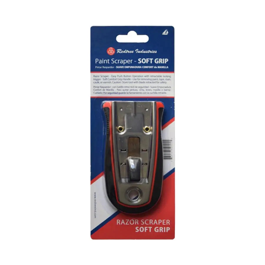 RedTree Industries SoftGrip Paint Scraper - Part Number 50145