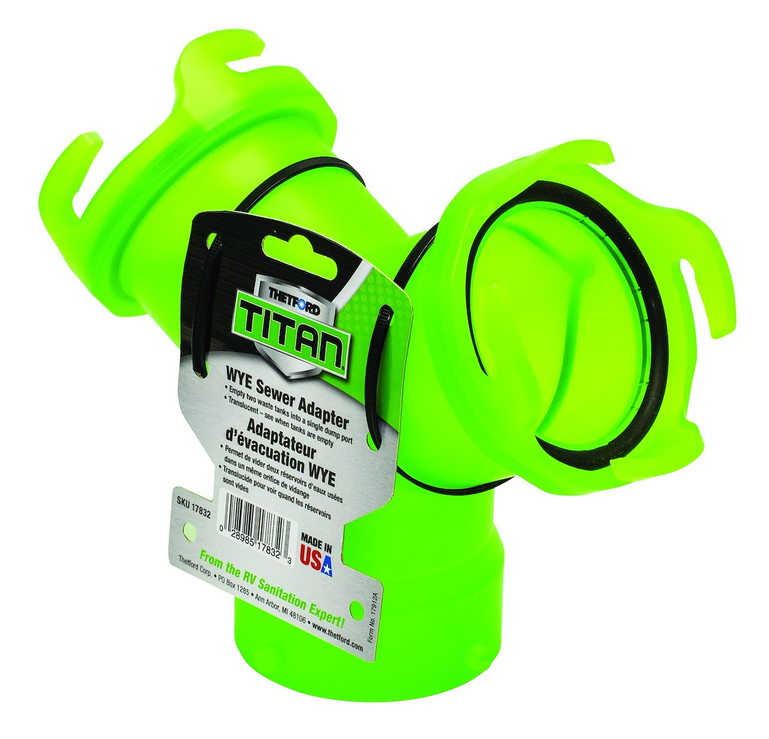 DAVE CARTER Thetford Th17832 Wye Sewer Adapter