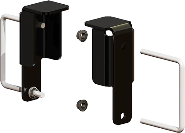 Pullrite 2616 Bed Support Bracket Kit for Heavy-Duty Truck Bed Support
