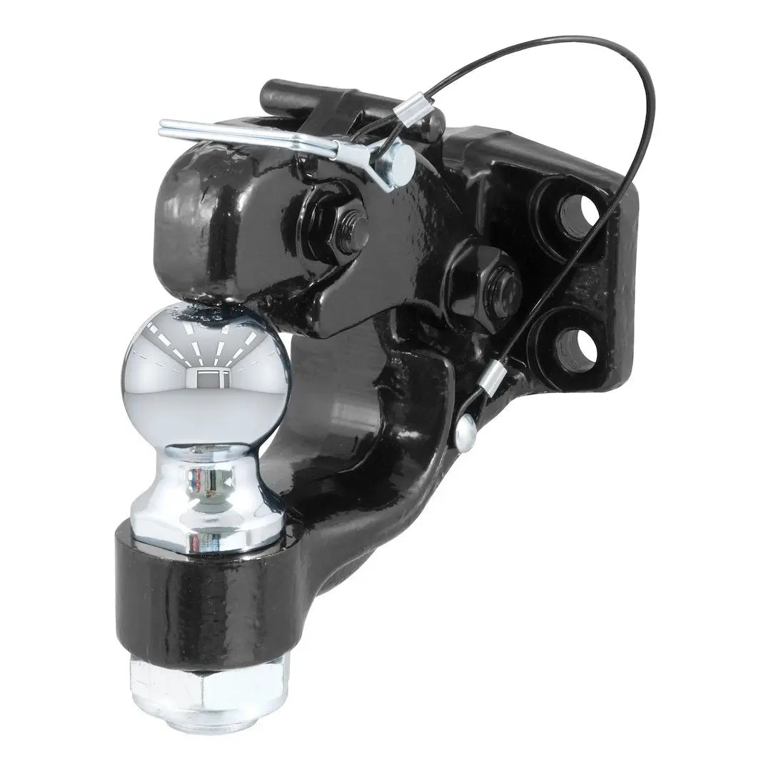 CURT Manufacturing 48190 2-Inch Ball and Pintle Hitch Combo