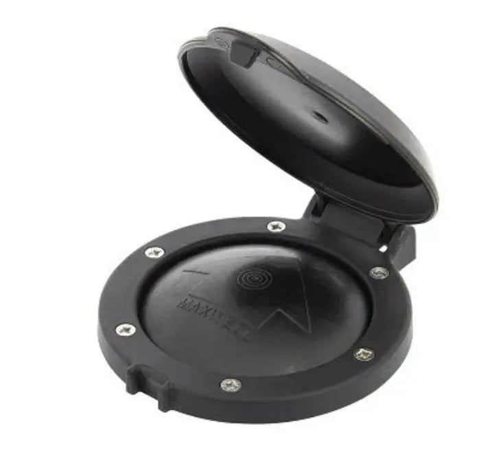 MAXWELL P19006 Foot Switch Covered Black - Durable Foot Pedal Cover for Industrial Use