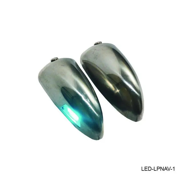 T-H Marine Horizontal Mount Bullet LED Light - Part Number LEDLPNAV1D